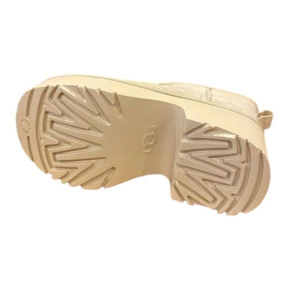 UGG Women's Ultra Mini New Heights Sunwave Ankle Boots Bootie Shoes size 8 NWOT - Picture 4 of 9